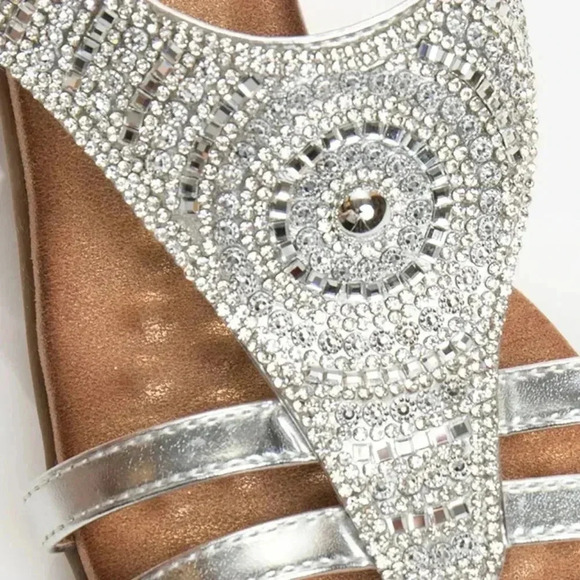 Pia Rossini Gemini Sandal Silver - Picture 2 of 2